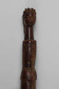 Staff, 20th Century
possibly Luba culture; Democratic Republic of the Congo
Wood; 50 × 1 × 1 …