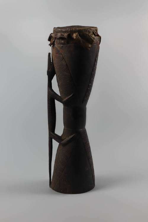 Drum (Kundu), 20th Century
Unrecorded artist; East Sepik Province, Papua New Guinea
Wood and …