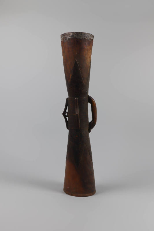 Drum (Kundu), 20th Century
Unrecorded artist; East Sepik Province, Papua New Guinea
Wood; 25 …