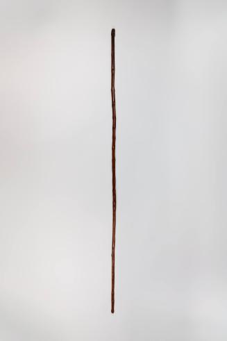 Walking Stick, 20th Century
Ethiopia
Wood and metal; 53 × 1/2 in.
2021.7.27
Anonymous Gift