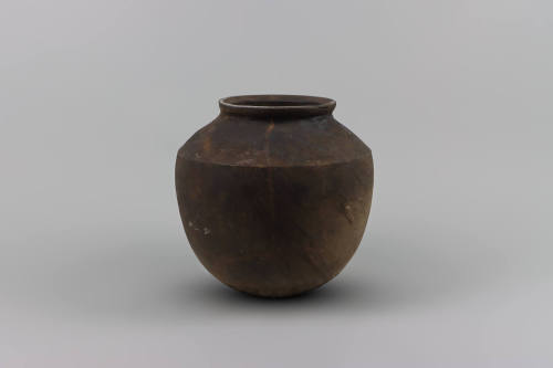 Storage Vessel, 18th to 19th Century
Indonesia
Earthenware; 12 3/8 × 10 1/2 × 10 1/2 in.
202…