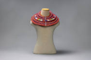 Collar, 20th Century
Maasai culture; Tanzania or Kenya, Africa
Glass beads and metal; 16 1/4 …