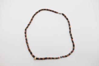 Necklace, 1000-1600 CE
Zenú culture; Colombia
Ceramic and shell; 18 1/2 in.
90.27.4
Gift of…