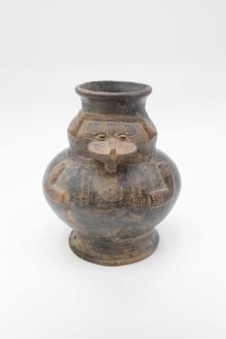 Vessel, 1000-1600 CE
Tairona culture; Colombia
Ceramic and pigment; 7 3/4 in. 
96.3.1
Gift …