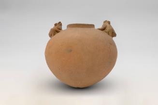 Jar with Frog Adornos, 1000-1550 CE
Veraguas culture; Panama
Ceramic; 4 5/8 × 5 1/4 in.
F81.…