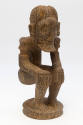 Deity Figure (Zemí), 1100-1500 CE
Taíno culture; Dominican Republic, Caribbean
Wood; 13 3/8 ×…