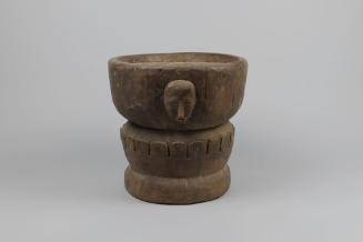 Mortar, early 20th Century
Unrecorded Ifugao artist; Luzon Island, Philippines
Wood; 13 × 15 …