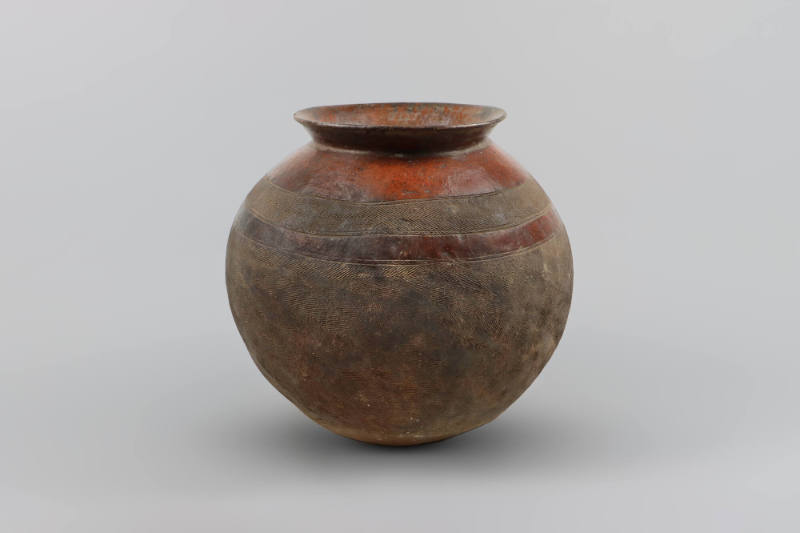 Vessel, mid 20th Century
Unrecorded artist, possibly Idoma culture; Nigeria
Ceramic; 15 1/2 ×…