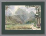 Morning Mists, mid 20th Century
Len Staples; Rarotonga, Cook Islands
Watercolor on paper; 13 …
