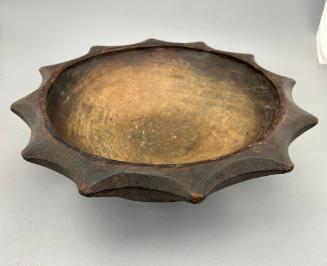 Bowl (Duyu), 20th Century
Ifugao culture; Luzon Island, Philippines
Wood; 4 × 13 1/2 in.
200…