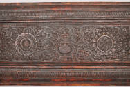 Sutra Cover, 19th Century
Tibet Autonomous Region
Wood; 8 3/4 × 29 3/4 × 1 7/8 in.
2021.8.32…