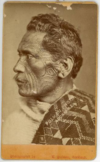 Māori Man, late 19th Century
Elizabeth Pulman (British, 1836-1900); New Zealand
Photographic …