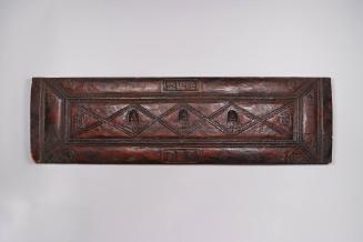 Sutra Cover, 19th Century
Tibet Autonomous Region
Wood; 7 3/4 × 27 1/2 × 1 in.
2021.8.34
Gi…