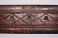 Sutra Cover, 19th Century
Tibet Autonomous Region
Wood; 7 3/4 × 27 1/2 × 1 in.
2021.8.34
Gi…