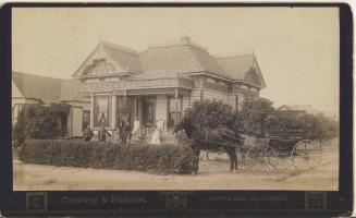 Turner Home, Santa Ana, c. 1888
Conaway & Hummel; Santa Ana, California
Photographic print on…