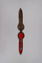Men’s Ear Drop (Sochi), 19th to 20th Century
Tibetan Autonomous Region
Brass, turquoise and m…