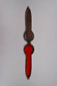 Men’s Ear Drop (Sochi), 19th to 20th Century
Tibetan Autonomous Region
Brass, turquoise and m…