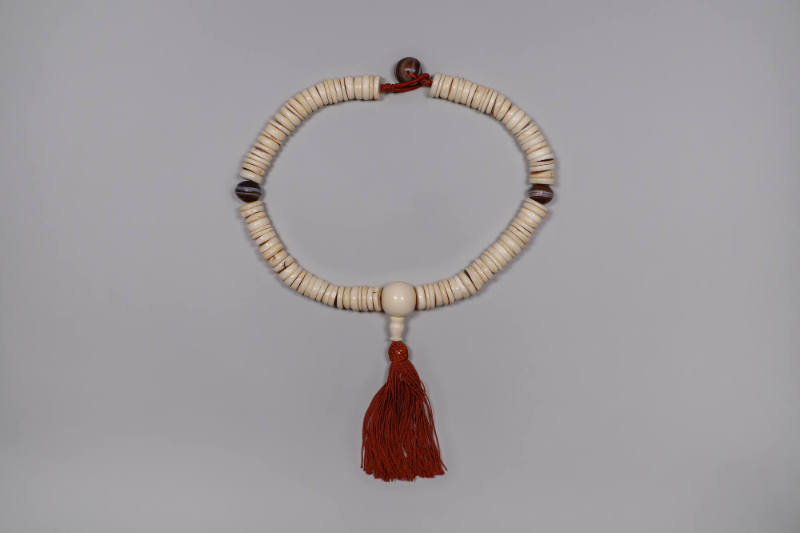 Prayer Beads (Malas), 19th to 20th Century
Tibet Autonomous Region
Ivory, stone and cotton; 1…