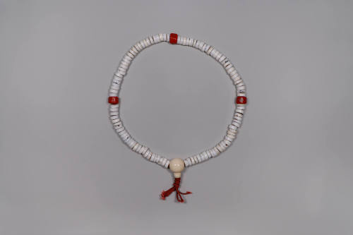 Prayer Beads (Malas), 20th Century
Tibet Autonomous Region
Shell, stone and cotton; 15 1/2 × …