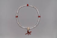 Prayer Beads (Malas), 20th Century
Tibet Autonomous Region
Shell, stone and cotton; 15 1/2 × …