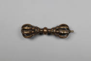 Vajra (Dorje), 19th to 20th Century
Tibet Autonomous Region
Brass; 5 1/2 × 1 1/2 × 1 1/2 in.
…