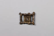 Scripture Binder Buckle, 19th to 20th Century
Tibet Autonomous Region
Brass; 1 1/8 × 1 × 3/16…