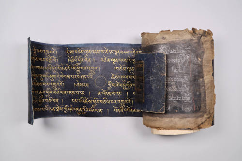 Sutra Manuscript, 19th to 20th Century
Tibet Autonomous Region
Paper and ink; 6 1/2 × 5 1/2 ×…