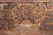 Sutra Cover, 19th Century
Tibet Autonomous Region
Wood; 6 × 14 7/8 × 7/8 in.
2021.8.30
Gift…