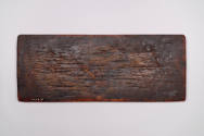Sutra Cover, 19th Century
Tibet Autonomous Region
Wood; 6 × 14 7/8 × 7/8 in.
2021.8.30
Gift…