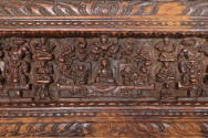 Sutra Cover, 19th Century
Tibet Autonomous Region
Wood; 5 5/8 × 17 1/4 × 1 in.
2021.8.40
Gi…