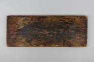 Sutra Cover, 19th Century
Tibet Autonomous Region
Wood; 10 × 25 3/4 × 1 1/4 in.
2021.8.42
G…