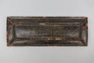 Sutra Cover, 19th Century
Tibet Autonomous Region
Wood; 10 1/2 × 28 5/8 × 1 1/8 in.
2021.8.4…