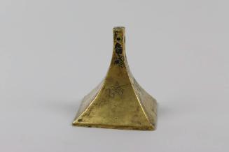 Mold for a Stupa-Shaped Tsha-Tsha, 19th to early 20th Century
Tibet Autonomous Region
Brass; …