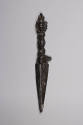 Ritual Dagger (Phurbu), 19th to 20th Century
Tibet Autonomous Region
Brass; 5 3/8 × 1 × 3/4 i…