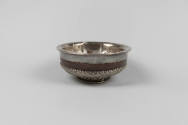 Butter Tea Bowl, 19th to 20th Century
Tibet Autonomous Region
Wood and silver; 3 1/8 × 7 1/16…