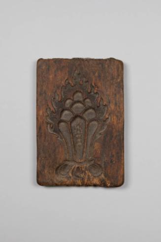 Dough Mold (zan par), 20th Century
Tibet Autonomous Region
Wood; 5 5/8 × 3 7/8 × 5/8 in.
202…