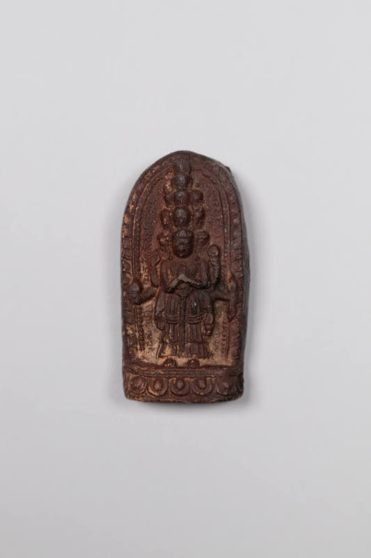 Votive Sculpture (tsha-tsha), 19th to early 20th Century
Tibet Autonomous Region
Clay and pig…