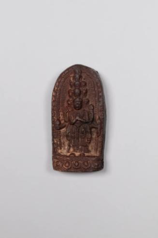 Votive Sculpture (tsha-tsha), 19th to early 20th Century
Tibet Autonomous Region
Clay and pig…