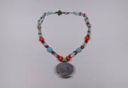 Amulet Box (Gau or Gawu) Necklace, 19th to 20th Century
Tibet Autonomous Region
Silver alloy,…