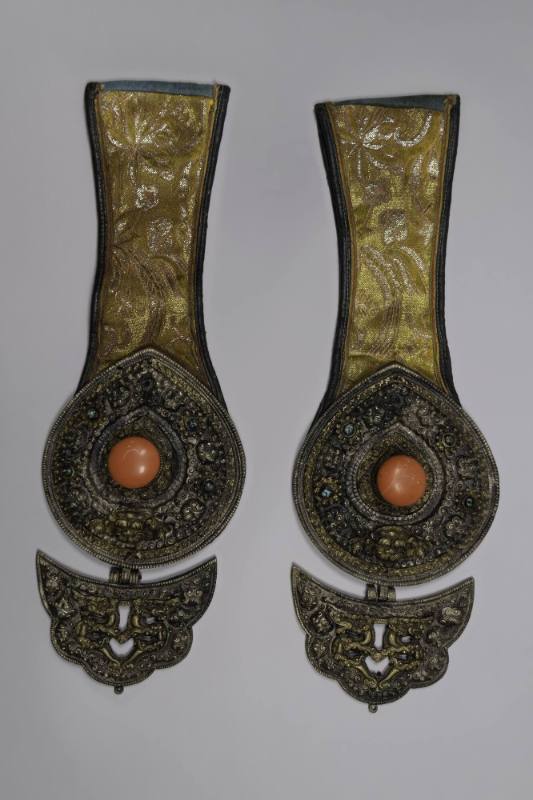 Set of Belt Ornaments (Lochab), 19th to 20th Century
Tibet Autonomous Region
Gilt metal alloy…
