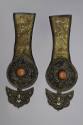 Set of Belt Ornaments (Lochab), 19th to 20th Century
Tibet Autonomous Region
Gilt metal alloy…
