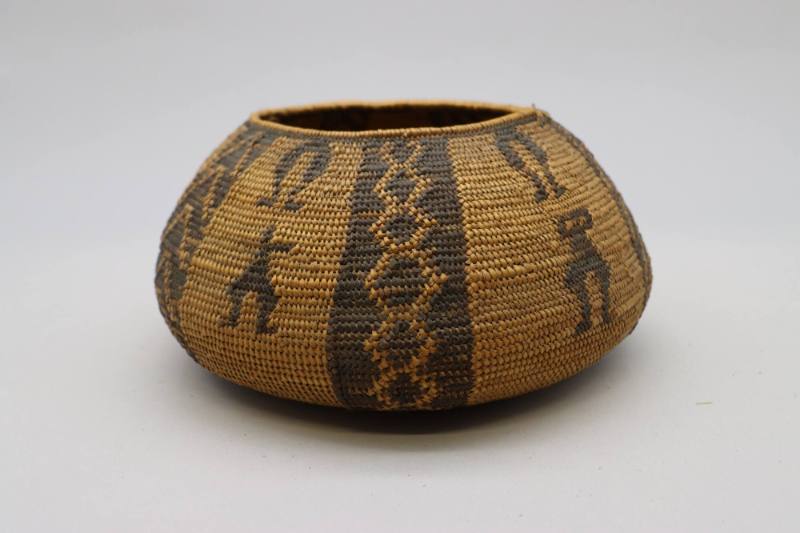 Basketry Bowl, 19th-20th Century
Panamint people; Death Valley, California
Sumac; 8 3/4 x 4 3…