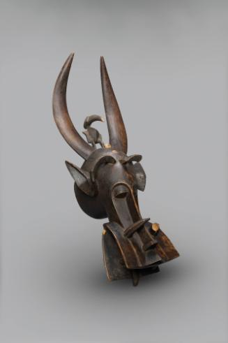 Helmet Mask (Kponyugu), early to mid 20th century
Senufo culture; probably Côte d'Ivoire
Wood…