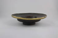 Offering Tray, 19th to 20th Century
Tibet Autonomous Region
Wood and brass; 2 3/4 × 10 × 10 1…