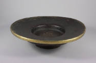 Offering Tray, 19th to 20th Century
Tibet Autonomous Region
Wood and brass; 2 3/4 × 10 × 10 1…