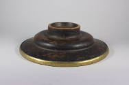 Offering Tray, 19th to 20th Century
Tibet Autonomous Region
Wood and brass; 2 3/4 × 10 × 10 1…