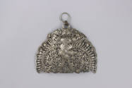 Clothing Ornament, 19th to 20th Century
Bai culture; Yunnan, Guizhou, or Hunan Province, China…