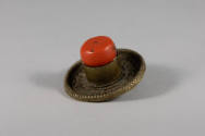 Hair Ornament, 20th Century
Khampa culture; Kham Province, Tibet Autonomous Region
Metal and …