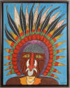 Highlands Warrior, 2013
Simon Gende (b. 1969); Mt. Hagen region, Papua New Guinea
Acrylic on …