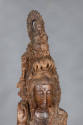 Guanyin, mid 20th Century
China
Wood; 77 1/4 × 31 × 26 in.
2024.2.1
Gift of Kang and Hsiang…